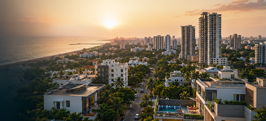 best area to live in chennai