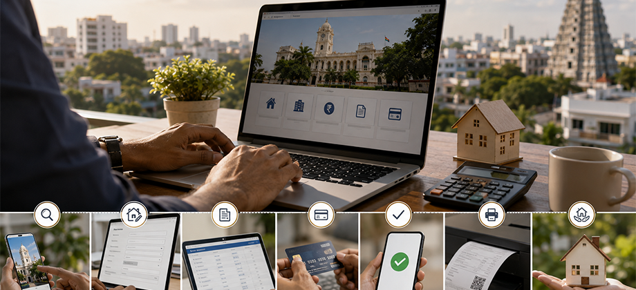 chennai corporation property tax online