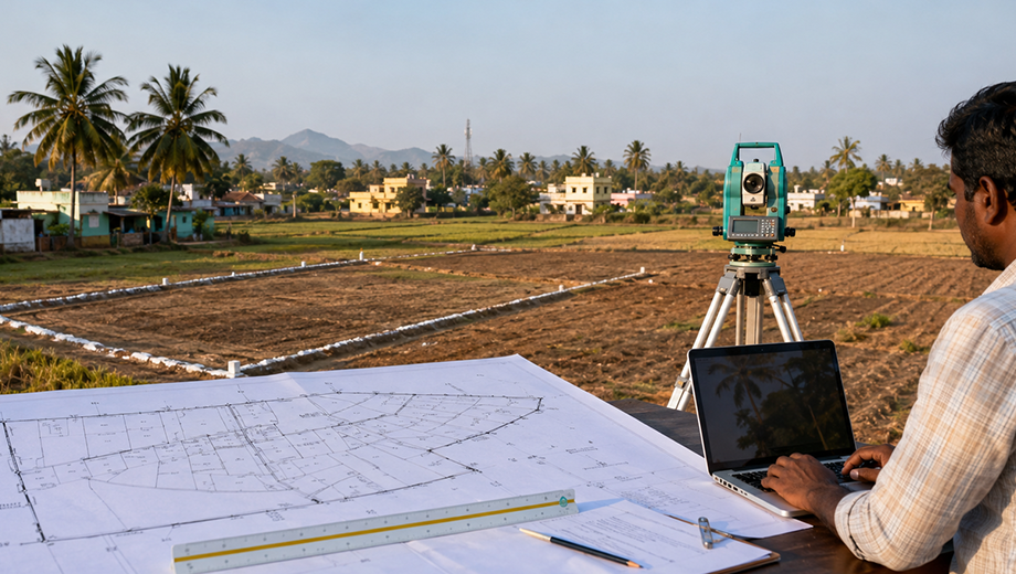 Fmb Sketch For Land In Tamil Nadu